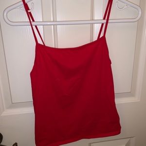 Red Garage Tank Top